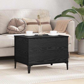 Mesa de Café Roble Negro 60 x 44,5 x 45 cm Madera de ingeniería en Mesas de centro | Comprar online en Foru.es