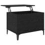 Mesa de Café Roble Negro 60 x 44,5 x 45 cm Madera de ingeniería en Mesas de centro | Comprar online en Foru.es