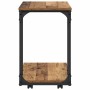 Mesa lateral con estante Madera vieja 50 x 35 x 55.5 cm en Mesas auxiliares | Comprar online en Foru.es