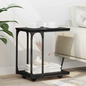 Mesa lateral Roble Negro 50 x 35 x 55.5 cm Madera de ingeniería en Mesas auxiliares | Comprar online en Foru.es