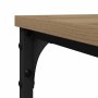 Mesa lateral con estante Roble artesanal 50 x 35 x 52 cm en Mesas auxiliares | Comprar online en Foru.es