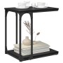 Mesa lateral Roble Negro 50 x 35 x 52 cm Madera de ingeniería en Mesas auxiliares | Comprar online en Foru.es