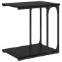 Mesa lateral Roble Negro 50 x 35 x 52 cm Madera de ingeniería en Mesas auxiliares | Comprar online en Foru.es
