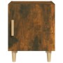 Mesita de noche madera contrachapada color roble ahumado de vidaXL, Mesitas de noche - Ref: Foro24-817309, Precio: 28,18 €, D...