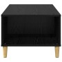Mesa de Café Roble Negro 90 x 50 x 35 cm Madera de ingeniería en Mesas de centro | Comprar online en Foru.es