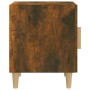Mesita de noche madera contrachapada color roble ahumado de vidaXL, Mesitas de noche - Ref: Foro24-817309, Precio: 28,18 €, D...