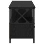Gabinete de TV con cajón Roble Negro 90 x 33 x 45 cm en Muebles TV | Comprar online en Foru.es