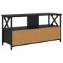 Gabinete de TV con cajón Roble Negro 90 x 33 x 45 cm en Muebles TV | Comprar online en Foru.es