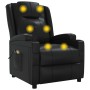 Sillón de masaje eléctrico cuero sintético negro de vidaXL, Sillones de masaje eléctricos - Ref: Foro24-3073795, Precio: 251,...