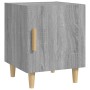 Mesitas de noche 2 uds madera contrachapada gris Sonoma de vidaXL, Mesitas de noche - Ref: Foro24-817312, Precio: 53,40 €, De...