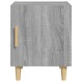Mesitas de noche 2 uds madera contrachapada gris Sonoma de vidaXL, Mesitas de noche - Ref: Foro24-817312, Precio: 53,40 €, De...