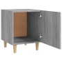 Mesitas de noche 2 uds madera contrachapada gris Sonoma de vidaXL, Mesitas de noche - Ref: Foro24-817312, Precio: 53,40 €, De...