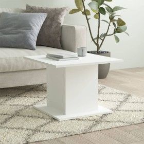 Mesa de centro madera de ingeniería blanca 55,5x55,5x40 cm de vidaXL, Mesas de centro - Ref: Foro24-810316, Precio: 34,70 €, ...