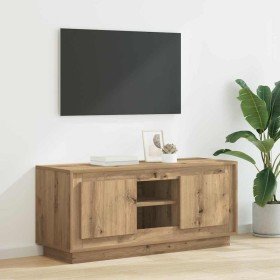 Gabinete de TV Roble artesanal 102 x 35 x 45 cm en Muebles TV | Comprar online en Foru.es
