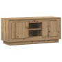 Gabinete de TV Roble artesanal 102 x 35 x 45 cm en Muebles TV | Comprar online en Foru.es