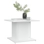 Mesa de centro madera de ingeniería blanca 55,5x55,5x40 cm de vidaXL, Mesas de centro - Ref: Foro24-810316, Precio: 34,70 €, ...