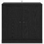 Vitrina Roble Negro 70 x 35,5 x 67,5 cm Madera contrachapada en Muebles TV | Comprar online en Foru.es