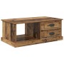 Mesa de Café con cajón Madera envejecida 90 x 50 x 35 cm en Mesas de centro | Comprar online en Foru.es