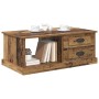 Mesa de Café con cajón Madera envejecida 90 x 50 x 35 cm en Mesas de centro | Comprar online en Foru.es