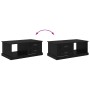 Mesa de Café Roble Negro 90 x 50 x 35 cm Madera de ingeniería en Mesas de centro | Comprar online en Foru.es
