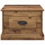 Mesa de Café con cajón Madera envejecida 50 x 50 x 35 cm en Mesas de centro | Comprar online en Foru.es