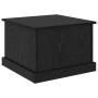 Mesa de Café Roble Negro 50 x 50 x 35 cm Madera de ingeniería en Mesas de centro | Comprar online en Foru.es