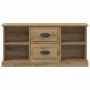 Gabinete de TV con cajón Roble artesanal 99,5 x 35,5 x 48 cm en Muebles TV | Comprar online en Foru.es