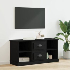Gabinete de TV con cajón Roble Negro 99,5 x 35,5 x 48 cm en Muebles TV | Comprar online en Foru.es