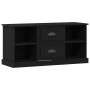 Gabinete de TV con cajón Roble Negro 99,5 x 35,5 x 48 cm en Muebles TV | Comprar online en Foru.es