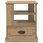 Armario de Noche con cajón Roble artesanal 50 x 50 x 60 cm en Mesas auxiliares | Comprar online en Foru.es