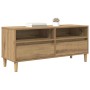 Gabinete de TV con cajón Roble artesanal 100 x 34,5 x 44,5 cm en Muebles TV | Comprar online en Foru.es