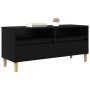 Gabinete de TV con cajón Roble Negro 100 x 34,5 x 44,5 cm en Muebles TV | Comprar online en Foru.es