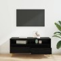 Gabinete de TV con cajón Roble Negro 100 x 34,5 x 44,5 cm en Muebles TV | Comprar online en Foru.es
