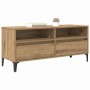 Gabinete de TV con cajón Roble artesanal 100 x 34,5 x 44,5 cm en Muebles TV | Comprar online en Foru.es