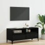 Gabinete de TV con cajón Roble Negro 100 x 34,5 x 44,5 cm en Muebles TV | Comprar online en Foru.es