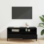 Gabinete de TV con cajón Roble Negro 100 x 34,5 x 44,5 cm en Muebles TV | Comprar online en Foru.es