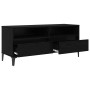 Gabinete de TV con cajón Roble Negro 100 x 34,5 x 44,5 cm en Muebles TV | Comprar online en Foru.es
