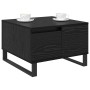 Mesa de Café Roble Negro 55 x 55 x 36,5 cm Madera de ingeniería en Mesas de centro | Comprar online en Foru.es