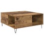 Mesa de Café Madera envejecida 80 x 80 x 36,5 cm en Mesas de centro | Comprar online en Foru.es