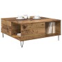 Mesa de Café Madera envejecida 80 x 80 x 36,5 cm en Mesas de centro | Comprar online en Foru.es