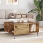 Mesa de Café Madera envejecida 80 x 80 x 36,5 cm en Mesas de centro | Comprar online en Foru.es