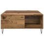 Mesa de Café Madera envejecida 80 x 80 x 36,5 cm en Mesas de centro | Comprar online en Foru.es