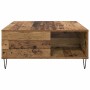 Mesa de Café Madera envejecida 80 x 80 x 36,5 cm en Mesas de centro | Comprar online en Foru.es