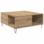 Mesa de Café Roble artesanal 80 x 80 x 36,5 cm en Mesas de centro | Comprar online en Foru.es