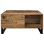 Mesa de Café Madera envejecida 80 x 80 x 36,5 cm en Mesas de centro | Comprar online en Foru.es