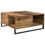 Mesa de Café Madera envejecida 80 x 80 x 36,5 cm en Mesas de centro | Comprar online en Foru.es