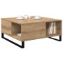 Mesa de Café Roble artesanal 80 x 80 x 36,5 cm en Mesas de centro | Comprar online en Foru.es
