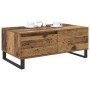 Mesa de Café con cajón Madera envejecida 90 x 50 x 36,5 cm en Mesas de centro | Comprar online en Foru.es