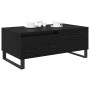 Mesa de Café Roble Negro 90 x 50 x 36,5 cm Madera de ingeniería en Mesas de centro | Comprar online en Foru.es