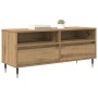 Gabinete de TV con cajón Roble artesanal 100 x 34,5 x 44,5 cm en Muebles TV | Comprar online en Foru.es